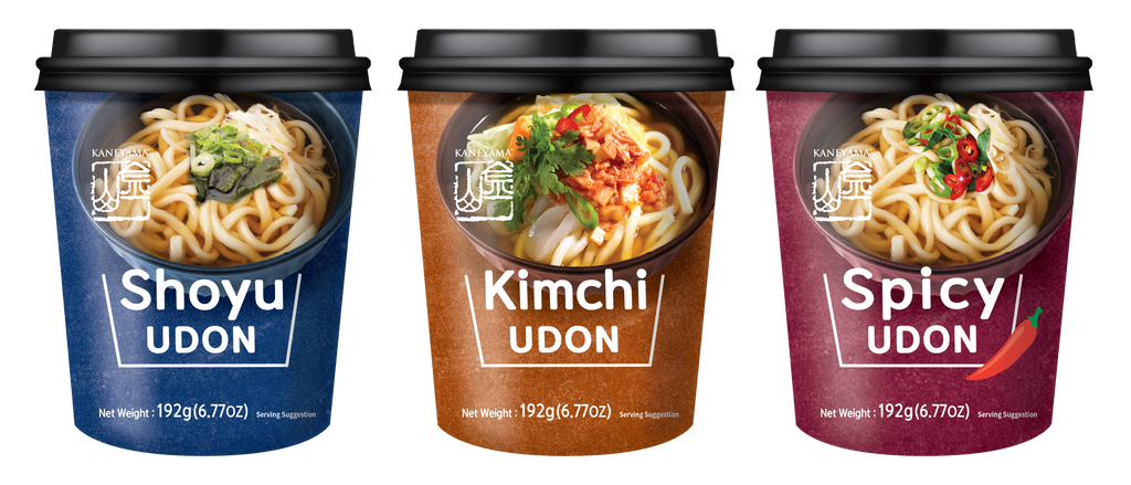 Kaneyama Fresh Cup Udon Noodle 6.77oz (192g) - 3 Flavors – KANEYAMA Kaneyama Fresh Cup Udon Noodle 6.77oz (192g) - 3 Flavors – KANEYAMA