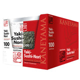 KANEYAMA Yaki Sushi Nori Premium Gold (Red) Half 100